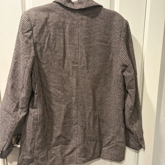 Astr the Label Pauline Houndstooth BlazerSize Large